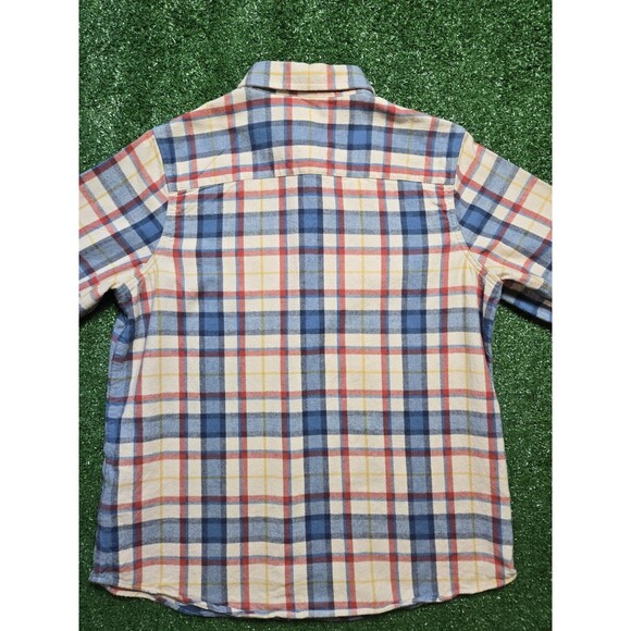 L.L.Bean Scotch Plaid Flannel Button Up Shirt (Women's M) - Picture 13 of 14